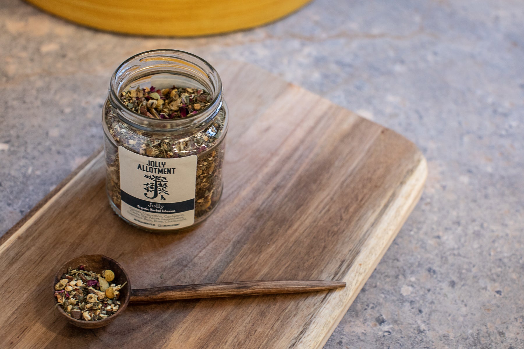 Wooden Herbal Tea Scoop