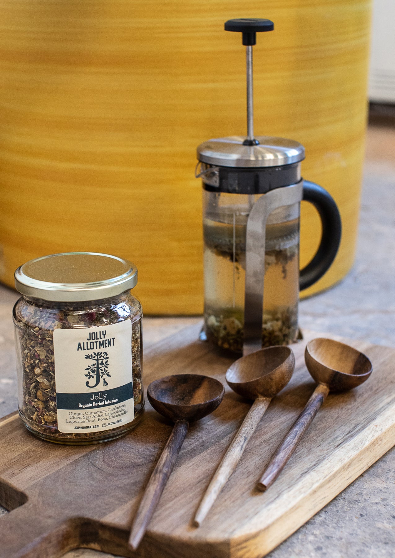 Wooden Herbal Tea Scoop