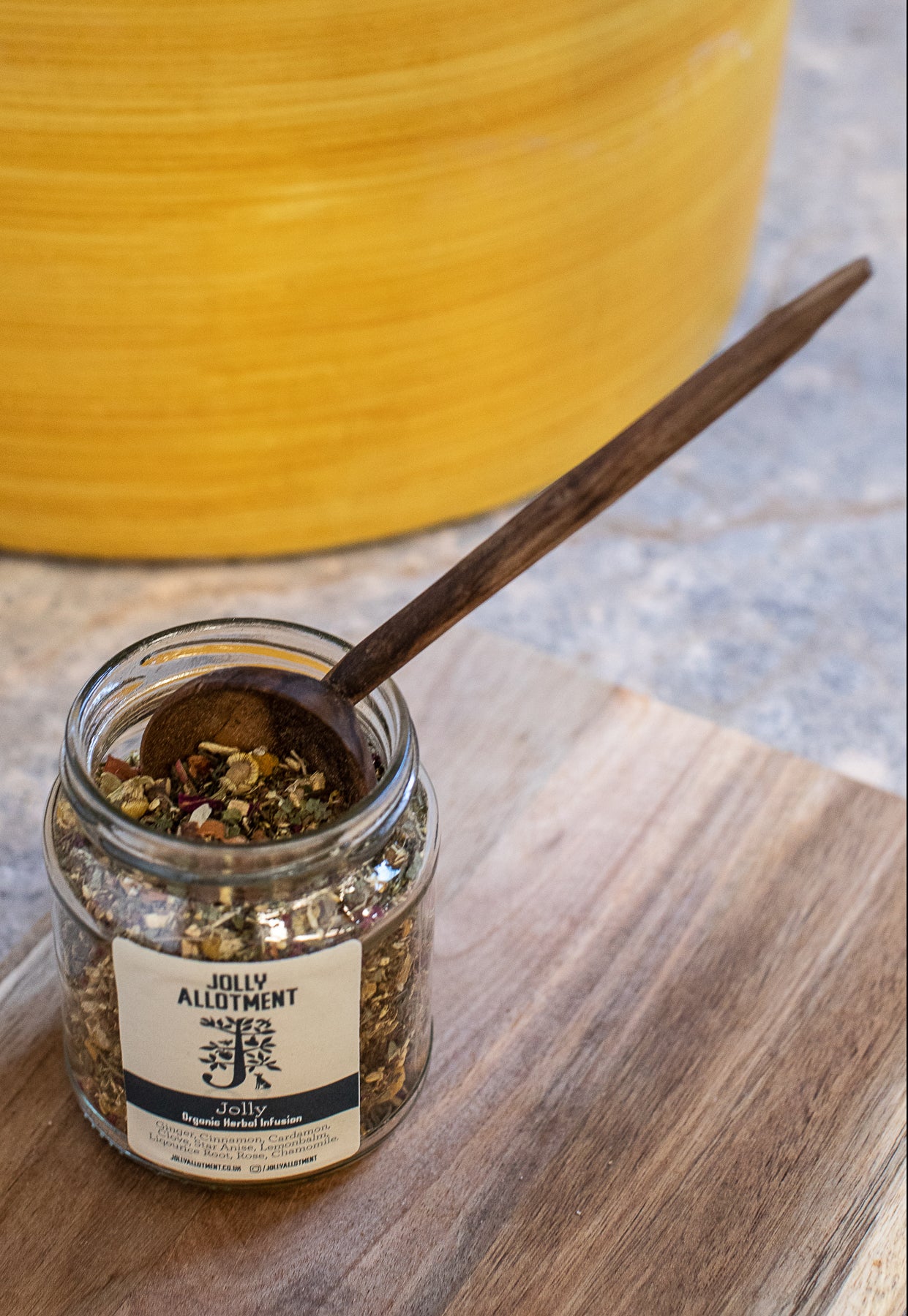 Wooden Herbal Tea Scoop